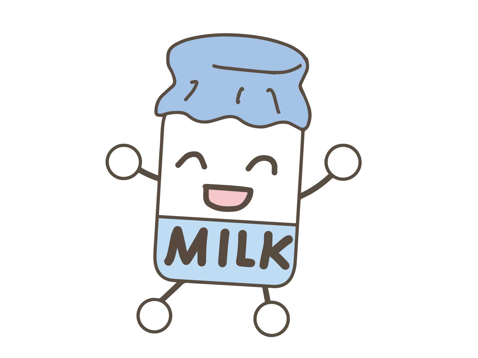 ミルクのイラスト